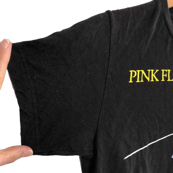 PINK FLOYD | Black Graphic Cotton Tee “The Dark Side of the Moon” size Small - Picture 5 of 10